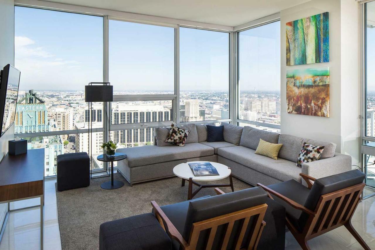 Luxurious Highrise 2B 2B Apartment Heart Of Downtown La Los Angeles Esterno foto